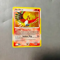 Ho-Oh 10/132 Holo Rare DP Secret Wonders Pokemon Card HP - Image 1
