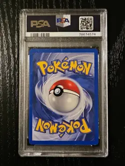 2000 Pokemon Gym Challenge 1st Edition Rocket's Mewtwo Holo Rare 14/132 PSA 7 NM - Image 2