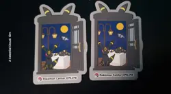 1 Umbreon Pokemon Center Online Japan Award Door Sticker Non Holo Nintendo - Image 1