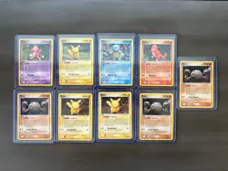 Pokemon TCG Ditto Delta Species Set Non-holo (Pikachu, Squirtle, Charmander) - Image 1