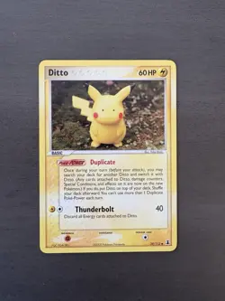 Pokemon TCG Ditto Delta Species Set Non-holo (Pikachu, Squirtle, Charmander) - Image 2