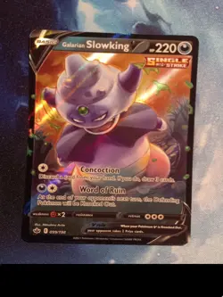 Galarian Slowking V - 099/198 Chilling Reign Ultra Rare Pokemon - NM/MINT - Image 1