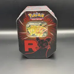 Pokemon Destined Rivals Team Rocket Tin Persian ex - Image 1