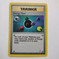 Energy Flow 122/132 | Gym Heroes | Non Holo Pokemon Card Mint - Image 1