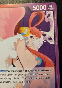 Uta OP06-001 Leader Wings Of The Captain One Piece Card Game - Image 3