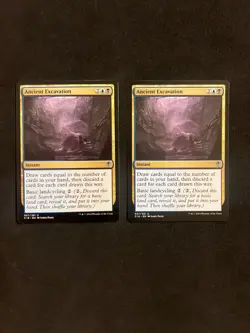 Ancient Excavation x2 [Commander 2016] Magic MTG Cards LP - Image 1