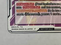 Dragon Ball Super ITA Carta Extra 0, BT5-117 C, Sample Card Not For Sale - Image 5