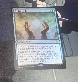 AS FORETOLD FOIL Double Masters 2022 Magic MTG NEAR MINT CARD - Image 1