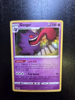 Gengar 057/198 Chilling Reign Holo Pokemon Card - NM - Image 1
