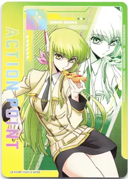 Action Point Card UEX03BT/CGH-2-AP05 Normal Union Arena: CODE GEASS: Vol.2 - Image 1