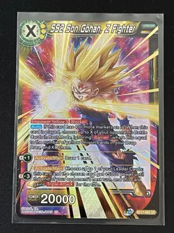 Dragon Ball Super Card Game SS2 Son Gohan, Z Fighter SR Foil Card BT17-083 - Image 1