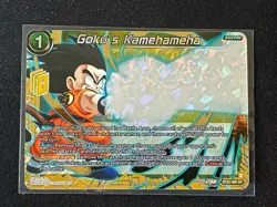 Dragon Ball Super Card Game Goku's Kamehameha SR Foil Card BT22-086 - Image 1