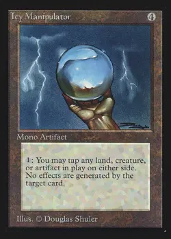 Icy Manipulator NM Collector's Edition MTG Magic the Gathering Artifact Eng Card - Image 1
