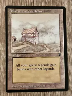 MTG - Adventurers' Guildhouse - Legends - NM English Magic 1994 - Image 1