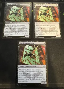 Mardu Shadowspear X3 Fate Reforged Magic the Gathering MTG - Image 1