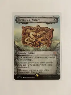 Magic the Gathering: Lorwyn Eclipsed Chronicle Of Victory Showcase Non-Foil 👀 - Image 1