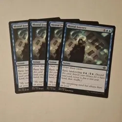 Magic: The Gathering Wizards Mental Journey Instant Blue MH2 051/303 x4 English - Image 1