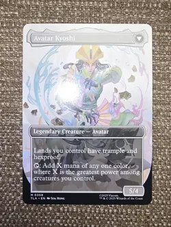 MTG - TLA - The Legend of Kyoshi (Borderless) #358 - Near Mint Normal - Image 2