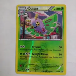 Pokemon TCG Dustox Roaring Skies 7/108 Reverse Holo Uncommon - Image 1