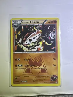 Pokemon XY Double Crisis 13/34 - TEAM MAGMA'S LAIRON, Unlimited Regular Common - Image 3