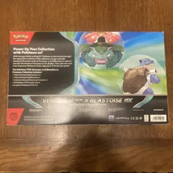 Venusaur ex & Blastoise ex Premium Collection Pokemon TCG New - Image 2