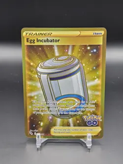 Egg Incubator - 087/078 Pokemon GO Gold Trainer - NM - Image 1