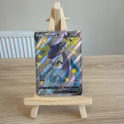 Pokemon TCG Dragapult v SWSH096 Holo Promo Card Full Art - Image 1