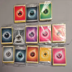 13 Sealed Packs Of Pokemon Energy Cards From random ETBs - Image 1
