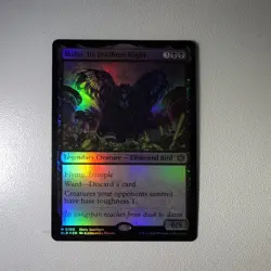 Maha, Its Feathers Night Bloomburrow Foil MTG - Image 1