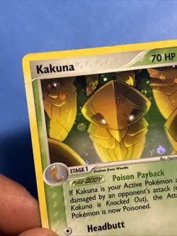 Pokemon TCG— Kakuna 36/112 FireRed & LeafGreen Reverse Holo HP - Image 2