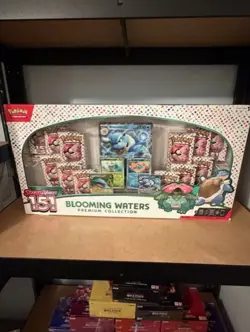 Pokemon TCG 151 Blooming Waters Premium Collection Box, Sealed - Image 1