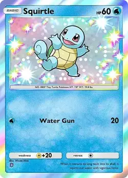 Pokemon TCG Pocket - Shiny Squirtle- 1 ⭐- Celestial Guardians - ENGLISH - Image 1