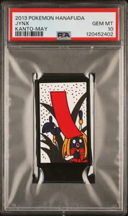 2013 POKEMON HANAFUDA KANTO MAY JYNX PSA 10 - Image 1