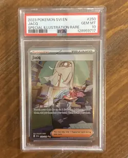 JACQ PSA 10 GEM MT 2023 POKEMON SVI-EN #250 - Image 1