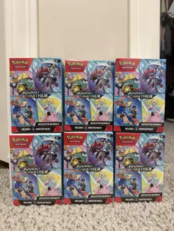 Pokemon TCG Scarlet & Violet Journey Together Booster Bundle Lot Of 6 - Image 1
