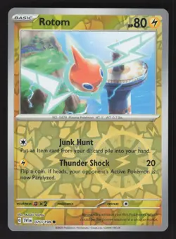Rotom 070/198 Reverse Holo Pokemon SV01: Scarlet & Violet Base Set - Image 1