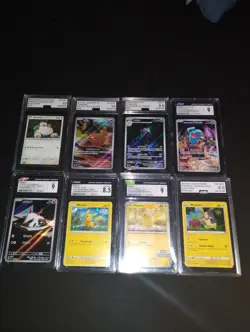 Lot Of 8 Pokemon Slabs - Image 1