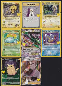 Pokemon Celebrations Bundle x8 Cards M Rayquaza EX Venusaur - Image 1