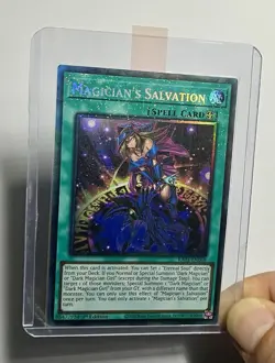 Magician’s Salvation RA01-EN068 (NM) Collector’s Rare 1st Edition YuGiOh Card - Image 3