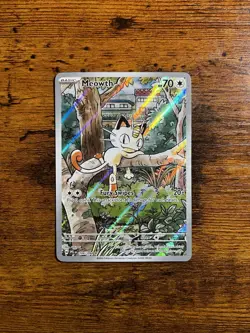 Meowth 106/094 Illustration Rare Phantasmal Flames English Pokemon Card TCG - Image 2