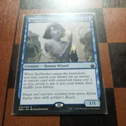 Mtg Spellseeker NM Battebond Magic The Gathering Creature Tutor Rare - Image 2