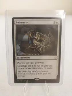 MTG Magic the Gathering Solemnity Hour of Devastation (#022) NM - Image 1