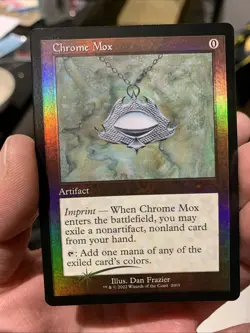MTG Chrome Mox Foil Secret Lair 30th Anniversary Countdown SLC 2003 MAGIC RETRO - Image 1
