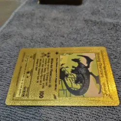 Shining Charizard 1st Edition Gold Pokemon Card 107/105 - Image 4