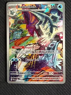 Baxcalibur 210/193 Paldea Evolved Tomokazu Komiya Art Gallery ~ Pokemon TCG - Image 1