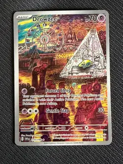 Drowzee 210/198 Scarlet & Violet ~ Tomokazu Komiya Art Gallery ~ Pokemon TCG - Image 1