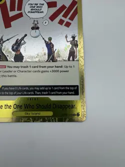 One Piece The Best Vol. 2 You're the One Who Should Disappear OP06-115 Foil NM - Image 5