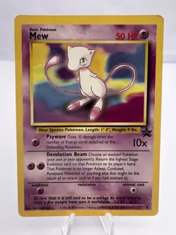 Pokemon Card Gotta Mew Black Star Promo 8 Glossy Gotta Magazine English - Image 1