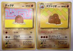 Pokemon Card Diglett & Dugtrio No.050 051 Asobikata How to Play Promo Japanese - Image 1