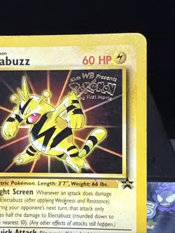 Pokemon Card Electabuzz Promo 2 Black Star Promo WOTC Played 2 - Image 2
